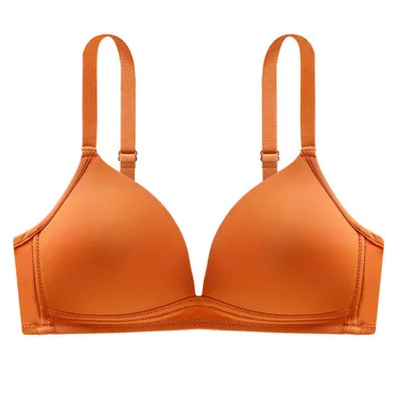Women Seamless Bra Sexy No Wire Push up Underwear Girls Students Breathable Thin 12 Colors Bras