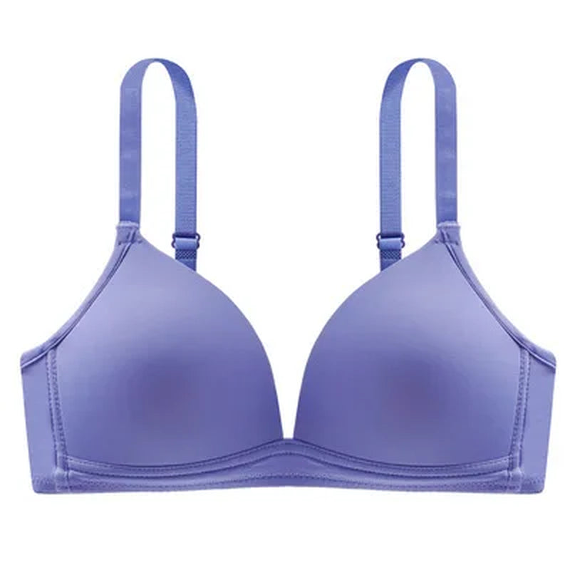 Women Seamless Bra Sexy No Wire Push up Underwear Girls Students Breathable Thin 12 Colors Bras